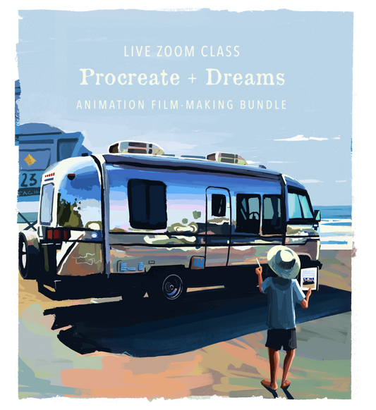Live Class: Full Film-Making Bundle (Procreate + Dreams)