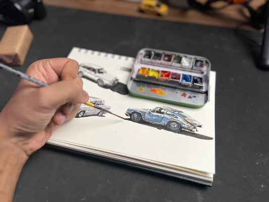 Course: Fundamentals of Drawing with ICONIC Cars [Extended Cut]