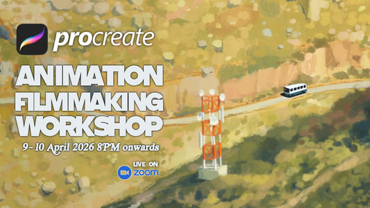 New Live Class: Procreate Basics (9-10 April 2026)
