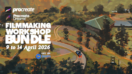 New Live Class: Full Film-Making Bundle (Procreate + Dreams) 9-14 April 26'